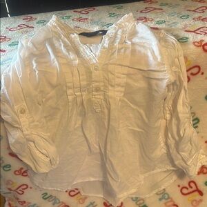 Polo by Ralph Lauren White Button-Up Blouse